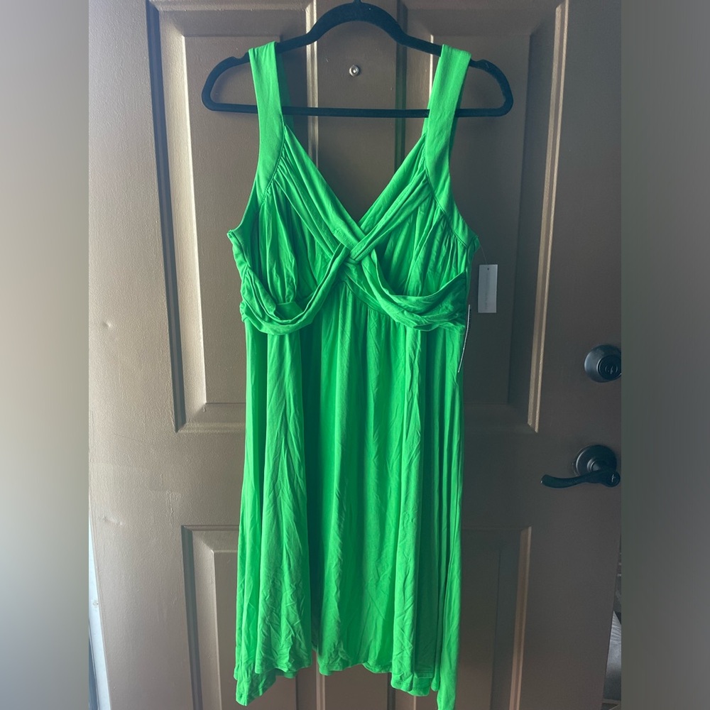 New York & Co Green Dress
